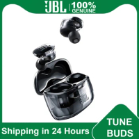 JBL Tune Buds Active Noise Cancelling Wireless EarBuds ANC Pure Bass Bluetooth Earphones IP54 Waterproof Headphones 48H Playtime