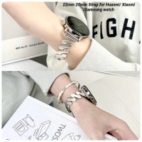 Metal Strap For Huawei watch 4 Pro/GT3 GT2 Stainless steel Watchband For Huawei Watch GT4 41mm Woman Strap 22mm 20mm Bracelet
