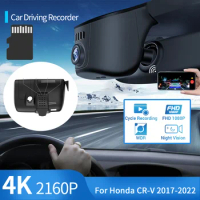 for Honda CR-V CRV CR V 5th 2017~2022 2020 2021 4K 1080P Wifi DASH CAM Car DVR Video Recorder Night Vision Camera Accessories