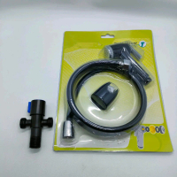 jet shower cebok plus stop kran cabang 2 / shower toilet
