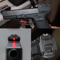 Tactical Laser Sight for Airsoft KWA KSC Glock17 19 22 23 25 26 27 28 31 32 33 34 35 37 38 Pistol Iron RearSight Red Laser Point