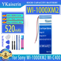 YKaiserin 520mAh Replacement Battery 561150 for Sony WI-1000XM2 WI-C400 Bluetooth Headset