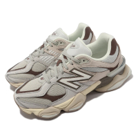 【NEW BALANCE】休閒鞋 9060 男鞋 灰 棕 奶茶 復古 拼接 運動鞋 反光 NB 紐巴倫(U9060FNA-D)