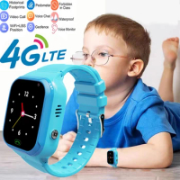 Kids Smart Watch 4G SIM Card LBS WIFI Location Positioning Tracker Camera Video Call Phone Smartwatch for Children IOS Android