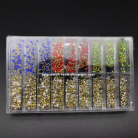 Free Shipping 1 Set Mix Lot Color Crystal Diamond Parts For Watch Dial Bezel Case