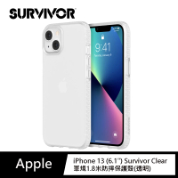 Griffin iPhone 13 6.1” Survivor Clear 軍規1.8米防摔保護殼 透明(iPhone 13 保護殼)