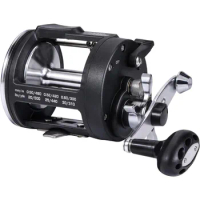 Sougayilang Trolling Reel, Level Wind Fishing Reel, Conventional Reel for Salmon and Catfish