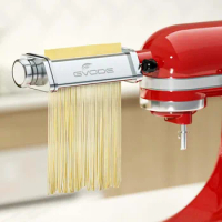 Pasta Attachment for KitchenAid Stand Mixer Included Pasta Sheet Roller, Spaghetti Cutter and Fettuccine Cutter Pasta Maker