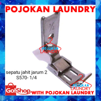 Sepatu Mesin Jahit Industri Jarum 2 S 570/Sepatu Stik Mesin Jahit Jarum 2