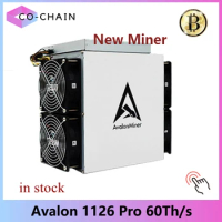 New BTC Miner Avalon 1126 PRO 60Th/s 3420W Bitcoin Crypto Mining Avalonminer 1126 PRO ASIC BTC BCH Miner Avalon Bitcoin Miner