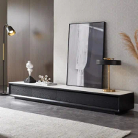 Luxury Display Cabinet Tv Stands Mobile Floor Mid Century Pedestal Tv Stands Storage Meuble Television Home Furniture YQ50TS