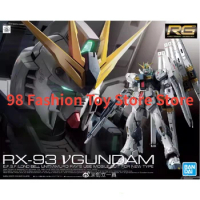 【IN STOCK】Bandai RG Gundam 32 1/144 RX-93 NU V Gundam Assembled Gundam Model
