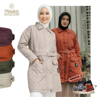 Jaket &Umroh Traveling Elegan Ori By Hijacket Agnezia- Jaket Wanita Muslimah Umroh