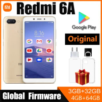 Xiaomi Redmi 6A smartphone 3GB 32GB googleplay global rom mobile phone 5.45'' Full Screen Helio A22 Processor phone