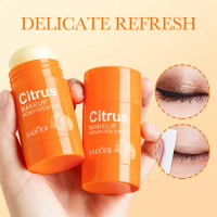 Portable Citrus Makeup Remover Stick Deep Cleaning Balm Gel Clean Pores Cream Refreshing Moisturizing Gentle Skin Care
