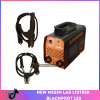 NEW Mesin Las Listrik BLACKFOOT 120 350-450 Watt SET Travo Las 450w MMA 120A Inverter Trafo Welding