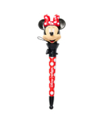 ปากกา Minnie Mouse Novelty Pop สีดำ / แดง