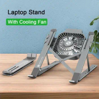 Aluminum Laptop Holder For MacBook Air Pro Notebook Laptop Stand Bracket Foldable ABS Laptop Holder For PC Notebook Dell HP