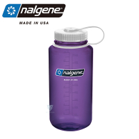 美國Nalgene 1000cc 寬嘴水壺- 紫色 NGN2178-2028