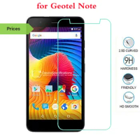 Explosion-proof Ultra-thin Glass Protector for Geotel Note 5.5 inch Nano-coated Tempered Front Film (NOT Full Cover Glass)