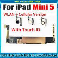 WLAN + Cellular Version For iPad mini 5 Motherboard 64gb 256gb Black White For iPad mini5 replacement mainboard with ios system