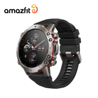 New Amazfit Falcon Smartwatch Accurate Dual-Band GPS Tracking Titanium Body 150+ Sports Modes Strength Training Watch