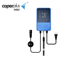 Caperplus Aquarium Q1 Q2 PH Temperature TDS 3 in 1 Intelligence Monitor Detector WIFI APP Control
