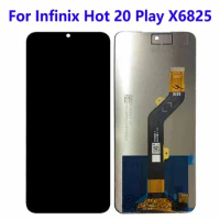 For Infinix Hot 20 Play X6825 LCD Display Touch Screen Digitizer Assembly
