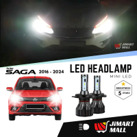 PROTON SAGA VVT HEADLAMP LED BULB 6000K White Car Head Light Lamp Besar Lampu Depan Mentol Kereta MC