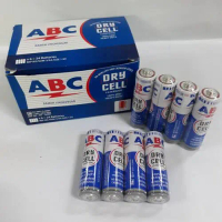 Baterai AA ABC Biru / Batre ABC AA / satu set isi 4 pcs