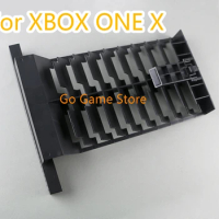 for Xbox One X Game Console Vertical Charging Stand Cooling Fan with 18 Discs Storage Tower Mount