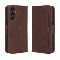 For Samsung Galaxy A14 4G Case leather wallet leather flip multi-card slot cover For Galaxy A14 4G Case with card package