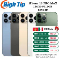Unlocked Original iPhone 13 Pro Max 128GB /256GB ROM A15 IOS Face ID NFC iphone 13 pro max5G Cell Phone