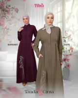 NIBRAS GAMIS TANDA CINTA 002 GAMIS TERBARU NIBRAS By Nibras Bahan