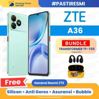 Zte nubia A36 4/64GB | IPS LCD 6.75inc | Unisoc T7200 | Baterai 5000mAh | Garansi Resmi BLACK + TWS