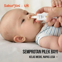Sakumini Nose Hygiene 0,9% NaCL Garam Steril Semprot Nasal Spray Pembersih Cuci Hidung Pereda Pilek 