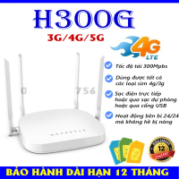 Cục phát wifi từ sim 4G H300G, 4 ăngten siêu khỏe, Tản nhiệt tốt, hoạt động 24/24 không bị nóng