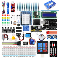 10Set/Lot LAFVIN Super Starter Kit for Arduino for UNO R3 with Tutorial
