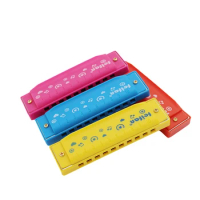 10PCS Holes Cute Plastic Harmonica Mouth Organ Music Instrument Educational Replacement Toy Gift Universal