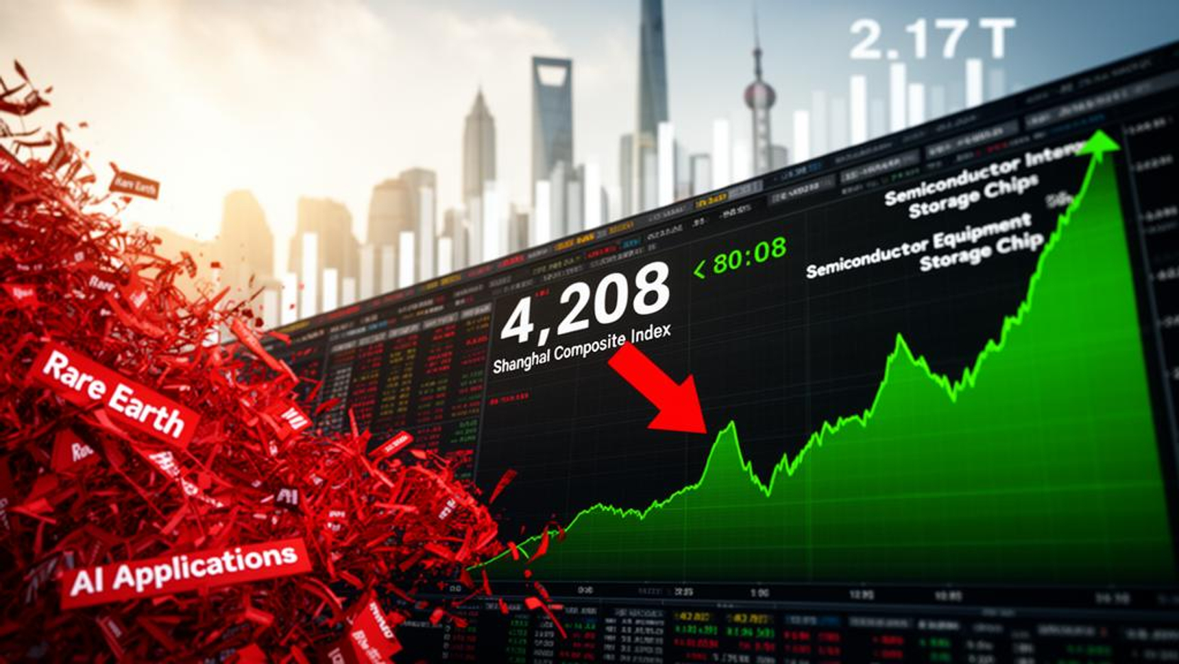 Shanghai Composite Battles at 4,200 in Tug-of-War as Semiconductor and AI  Compute Chains Defy the Pullback  BigGo Finance