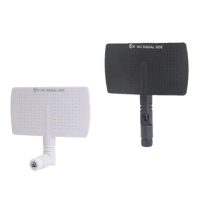 2.4G WiFi Directional Flat Antenna 13dBi Long Range Amplifier Mobile Phone Signal Booster 2400-2500M SMA Male for Router Modem
