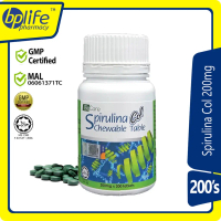 BioCare Spirulina Col Chewable Tablet (200's X200mg)