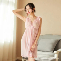 Dijual_LINGERIE OVERSIZE /SEXY LINGERIE /BAJU TIDUR SEKSI WANITA DRESS FN-13 - Pink