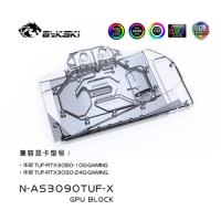 Bykski N-AS3090TUF-X PC water cooling Radiator GPU cooler video Graphics Card Water Block for ASUS TUF RTX3090 RTX 3080 gaming