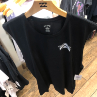 KAOS PRIA BILLABONG ORIGINAL GRUNGE ARCH MUSCLE BLAK