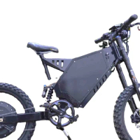 Full suspension electric bicycle and downhill mountain bike frame using for the carbon electric bicycle