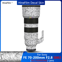 Hinefilm Skin for sony 70 200 gm ii lens Skin FOR Sony FE 70-200mm f2.8 GM2 skin sel70200gm2 Lens Cover 70-200 gm2 LensWrap Film