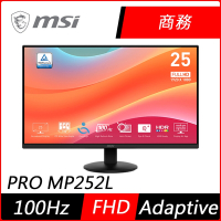 MSI微星 PRO MP252L 25型 FHD 100Hz IPS 輕薄美型商用螢幕