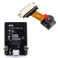 โมดูลกล้อง OV2640 2MP พร้อมบอร์ดด้านล่างสำหรับพัฒนาการ์ด ESP32 CAM