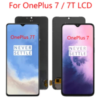 For OnePlus 7T LCD Display Touch Screen 1+7 Digitizer Replacement Parts For Oneplus 7 Display LCD 1+7T Screen OLED
